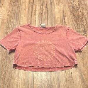 Gymshark Coral Crop Top
